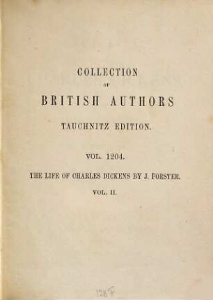 The life of Charles Dickens, 2