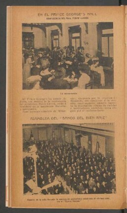 Asamblea del "Banco del bien raiz" - [Fotografía]