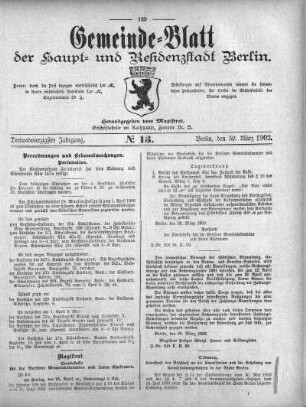 1902,13: No. 13, 30. März 1902