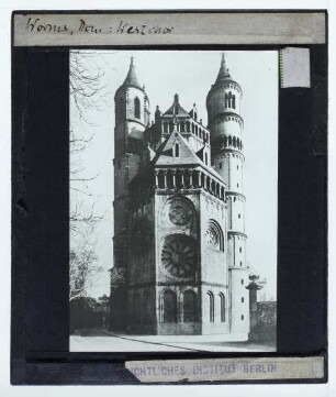 Worms, Dom : Außenansicht von W