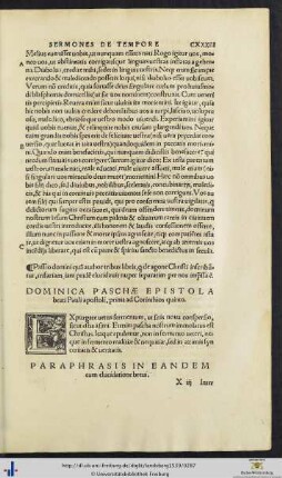 Dominica Et Feria Secunda Paschæ