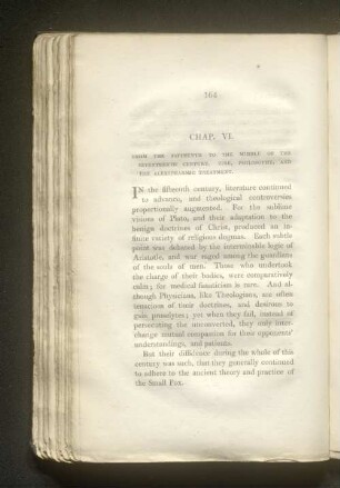 Chap. VI. From the Fifteenth to the middle of the Seventeenth Century. Fire, Philosophy, and the alexipharmic treatment.