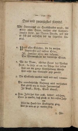 Drei und zwanzigstes Kapitel.