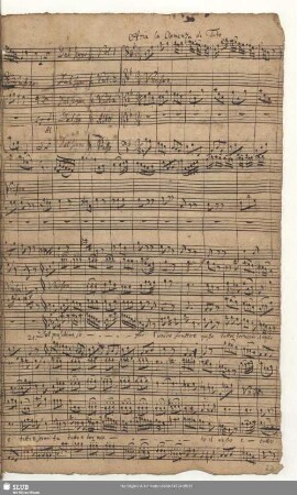 Aria la Clemenza di Tito [Nr.6]: Del più sublime soglio