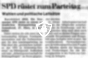 SPD rüstet zum Parteitag
