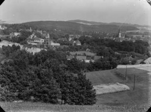Bischofswerda. Blick auf den Ort