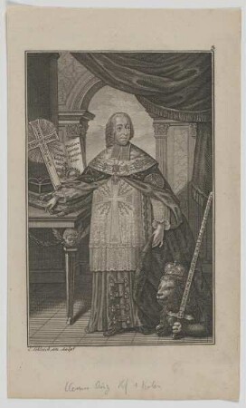 Bildnis des Clemens August, Erzbischof von Köln
