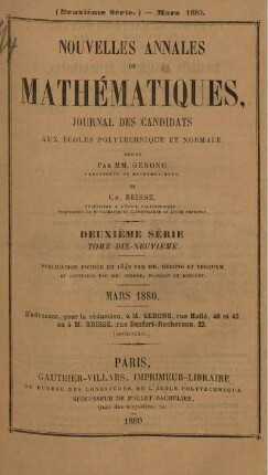 Mars 1880.