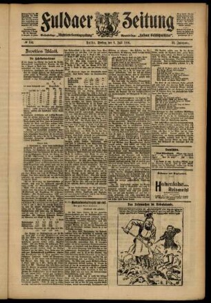 Zweite Ausgabe vom Freitag, den 06. Juli 1906.