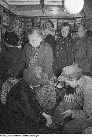 Konsumgenossenschaft. Fahrendes Kaufhaus, September/Oktober 1954