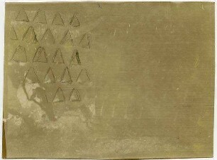 columb. [Taubenhaus] w. essir [Muster teils mit Bleistift nachgezogen]