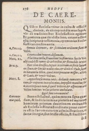 De Caeremoniis.