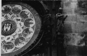 Altstädter Rathaus. Kalendarium der Astronomischen Uhr