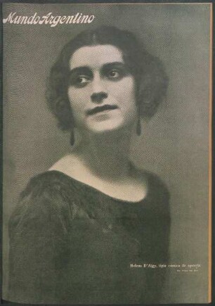 Helena D'Algy. tiple cómica de opereta (Fotografía]