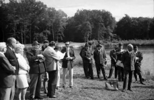 Freiburg, Opfingen: Gruppe am Opfinger See