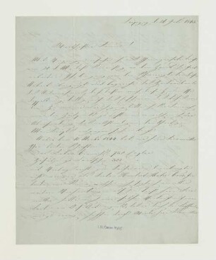 Brief von Theodor O. Weigel an Joseph Heller