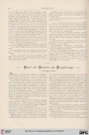 9: Diner der Generale am Neujahrstage