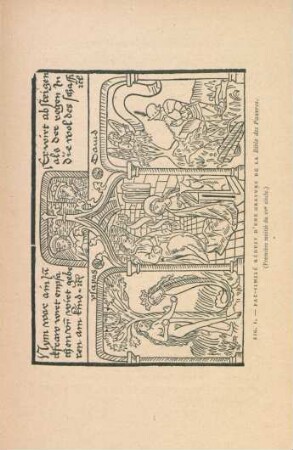 Fig. 1. - Fac-similé réduit d'une gravure de la Bible des Pauvres
