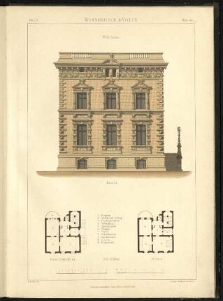 Blatt 46: Wohnhaus