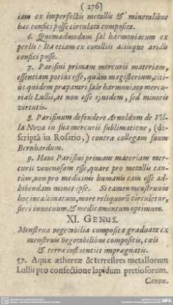 XI. GENUS.