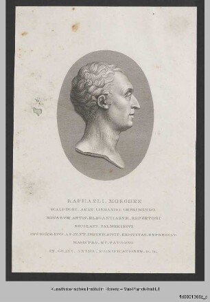 Profilbildnis Raphael Morghen