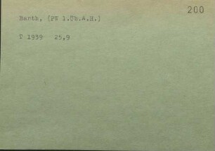 Barth, NN.