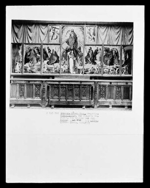 Altar des Jüngsten Gerichts — Altar im geöffneten Zustand
