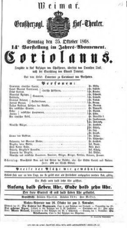 Coriolanus