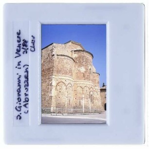 Fossacesia, Abtei S. Giovanni in Venere : Ostseite, Chor