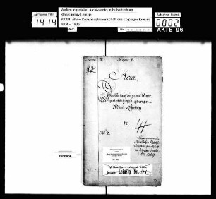 Verkauf der zum Rittergut Königsfeld gehörigen Mühle in Weiditz von Carl August Sahrer von Sahr an Johann Gottlob Uhlig