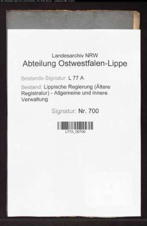 Die Stolgebühren von herrschaftlichen Bediensteten auf dem Lippehof zu Lemgo