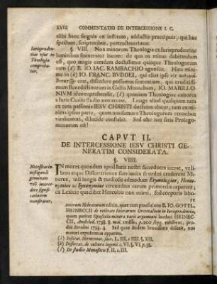 XVIII-XXVIII, § VIIII - XVII