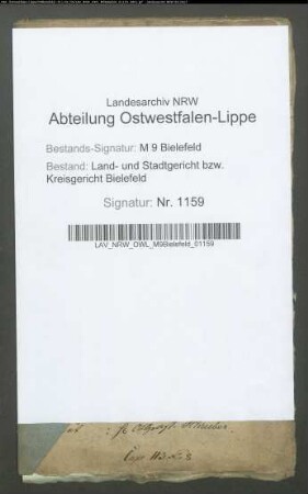 Sonstige: Bertelsmann, Theopilus Carl: