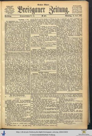 15.04.1894 (Erstes Blatt)