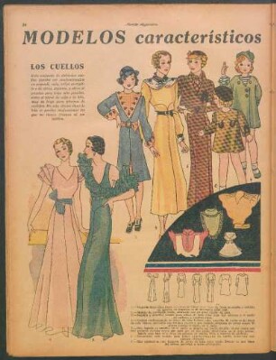 Modelos característicos de esta temporada [Dibujos]