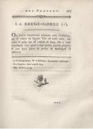 La Rouge-Gorge