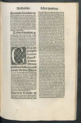 Circa quartum phisicorum ...
