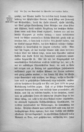 Ein Zug von Gemeinheit im Charakter des deutschen Volkes.