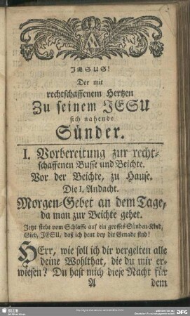 [Von der Busse und Beichte]