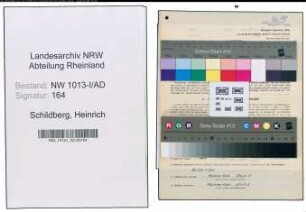 Entnazifizierung Heinrich Schildberg , geb. 11.04.1896 (Maurer)