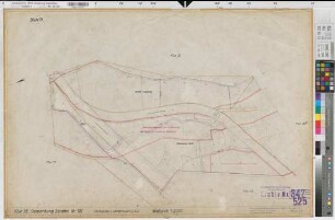Lüdinghausen (Lüdinghausen), Umlegung Lüdinghausen, Bl.71 Zuteilungskarte Senden Flur 38