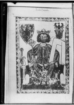 Heidelberg Manesse Liederhandschrift Kaiser Heinrich VI.
