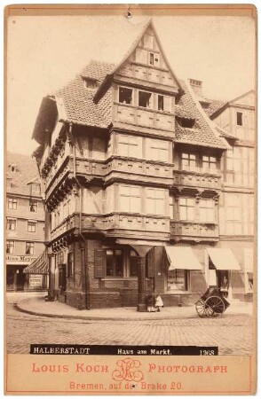 Haus am Markt (»Stelzfuß«), Halberstadt: Ansicht