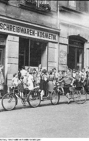 Einschulung, September 1953