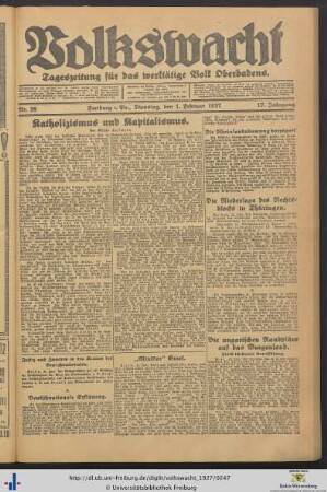Nr. 26-49 (Februar 1927)