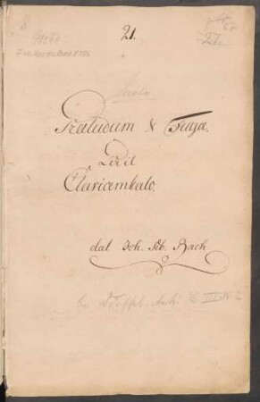Suiten; cemb; c-Moll; BWV 997