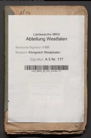 Gesetzlich allodifizierte Kronlehen im Distrikt Bielefeld