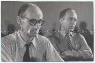Axel Eggebrecht (links) und Heinz Schmidt