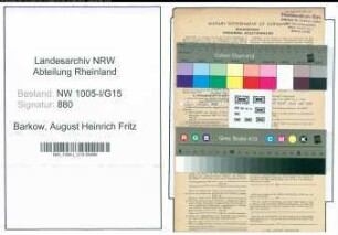Entnazifizierung August Heinrich Fritz Barkow , geb. 07.03.1909 (Lehrer)