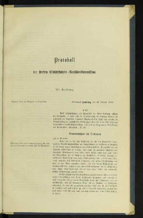 Protokoll der fünften Elbschiffahrts-Revisionskommision. 17ᵗᵉ Konferenz.
